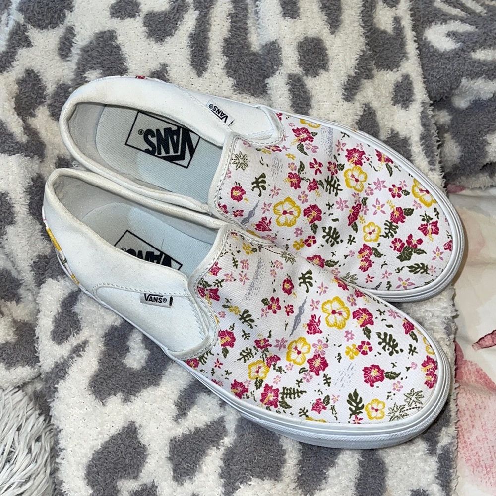 Vans tropical print